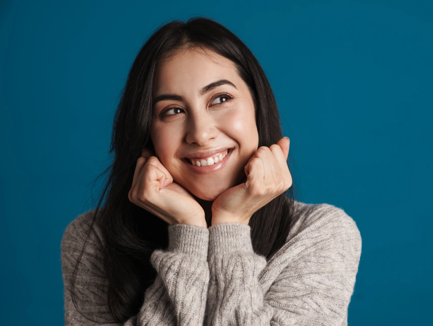 Patient enjoying the benefits of a dental membership plan