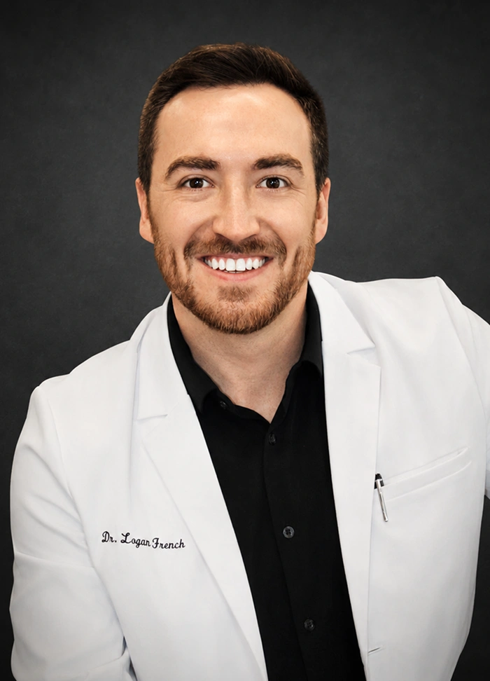 Professional portrait of Dr. Logan French
